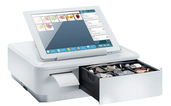 BBS2U mobile Point of Sale running on a tablet
